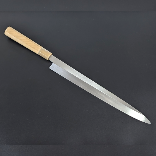 Yamamoto Sukenaga Tamahagane Yanagiba315mm No Engraving Magnolia Handle