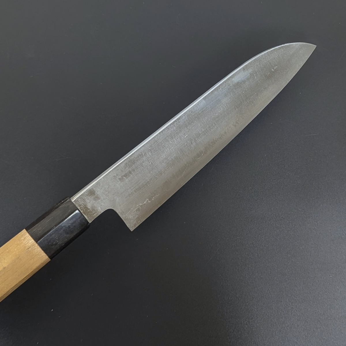Yamamoto Sukenaga Tamahagane Santoku 185mm No Engraving Magnolia Handle