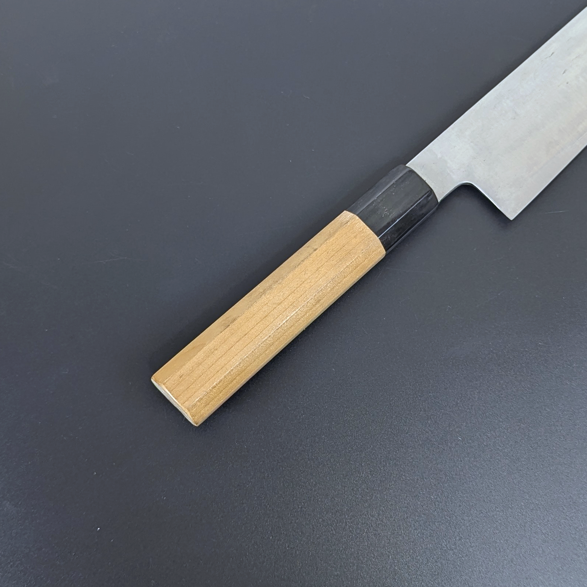 Yamamoto Sukenaga Tamahagane Santoku 185mm No Engraving Magnolia Handle