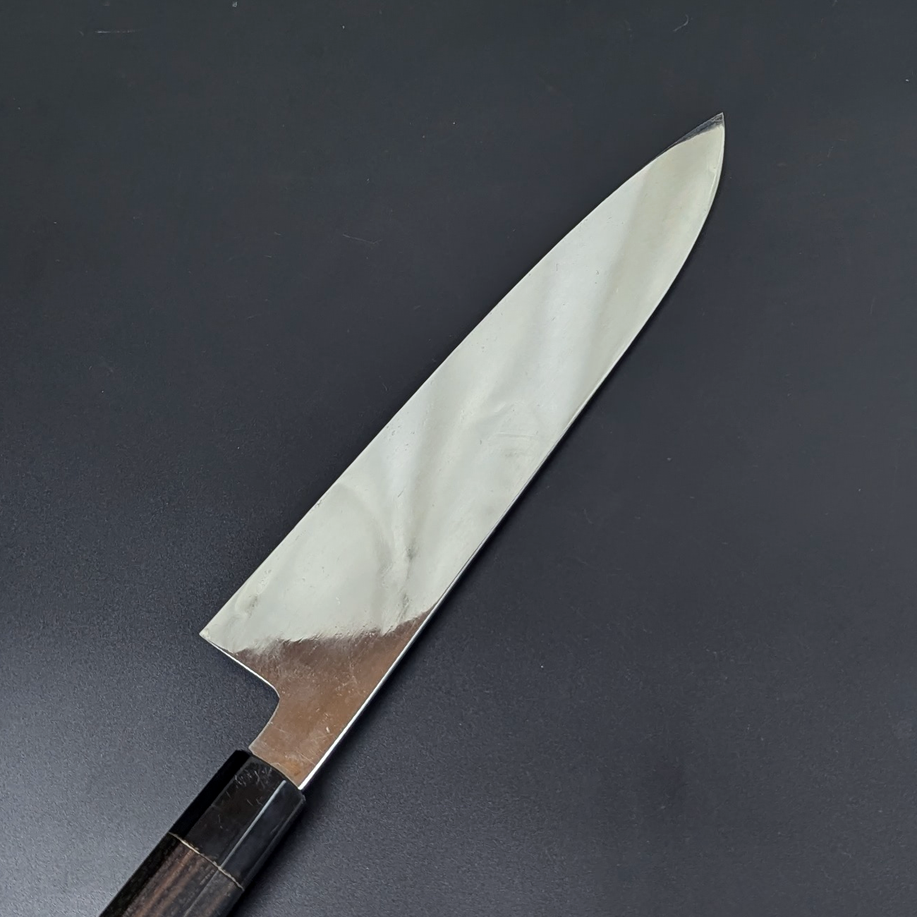 Yamamoto Sukenaga Tamahagane Mirror-Finish Gyuto 240mm Rosewood Handle [Price Reflects Deposit Only]]