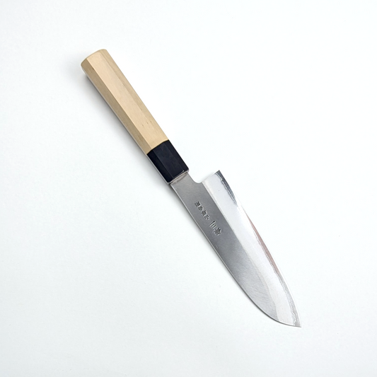 Yamatsuka Hamono Ginsan Edelstahl Kasumi Santoku 180mm