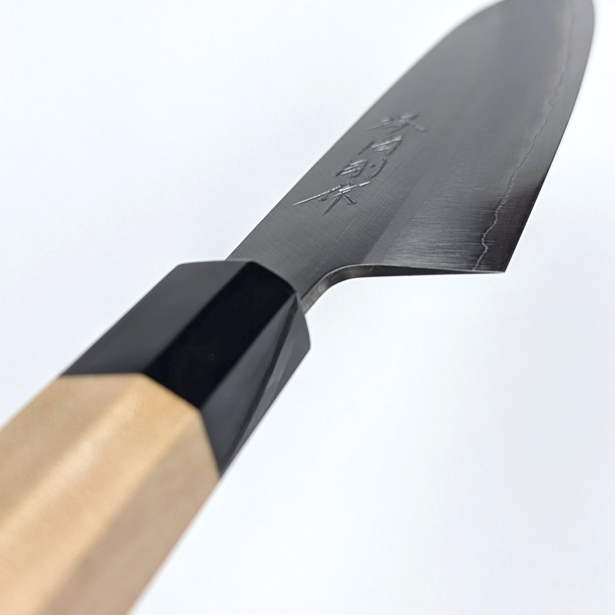 Yamatsuka Hamono Ginsan Acero Inoxidable Kasumi Santoku 180mm