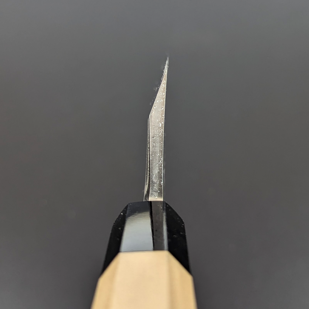 Yamatsuka Hamono Ginsan Kasumi Deba 170mm Magnolia Handle