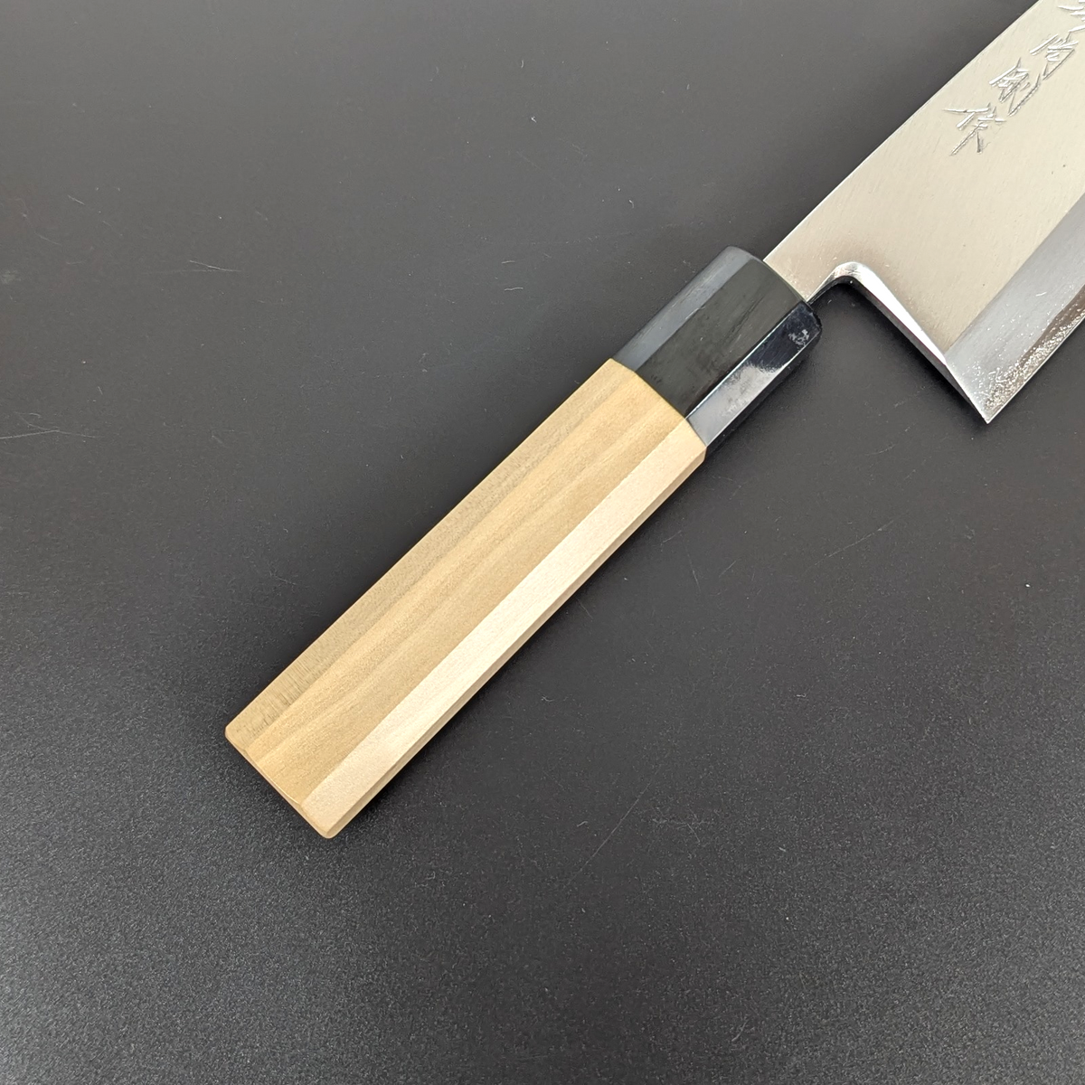 Yamatsuka Hamono Ginsan Kasumi Deba 170mm Magnolia Handle