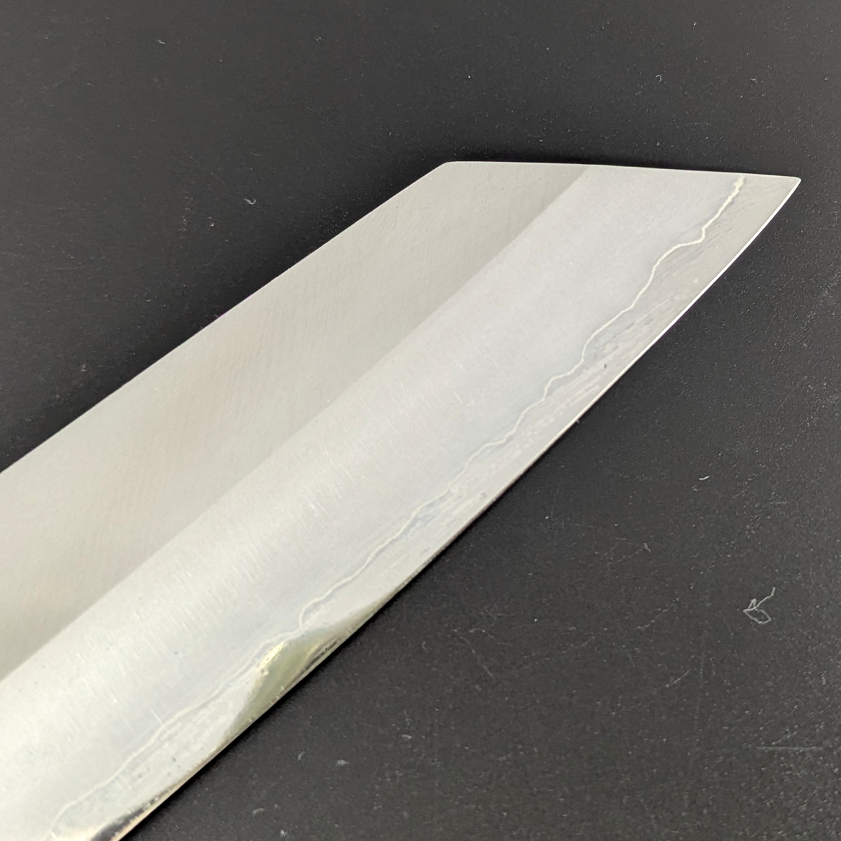 Yamatsuka Hamono Ginsan Acero Inoxidable Kasumi Santoku 180mm