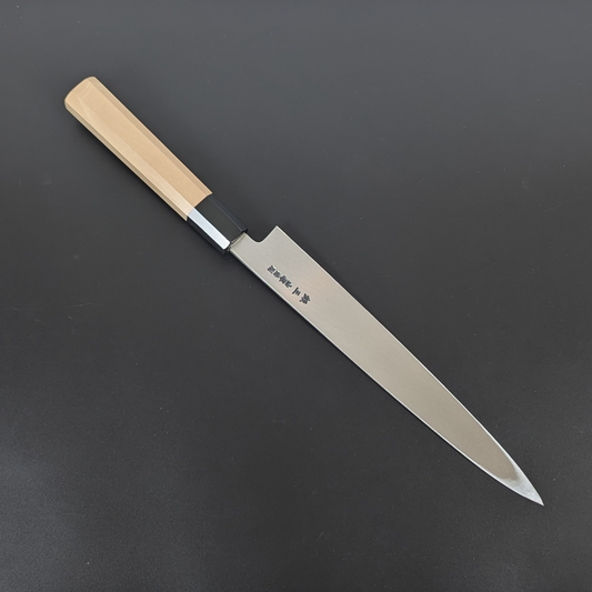 Yamatsuka Hamono Ginsan Kasumi Yanagiba 235mm Magnolia Handle