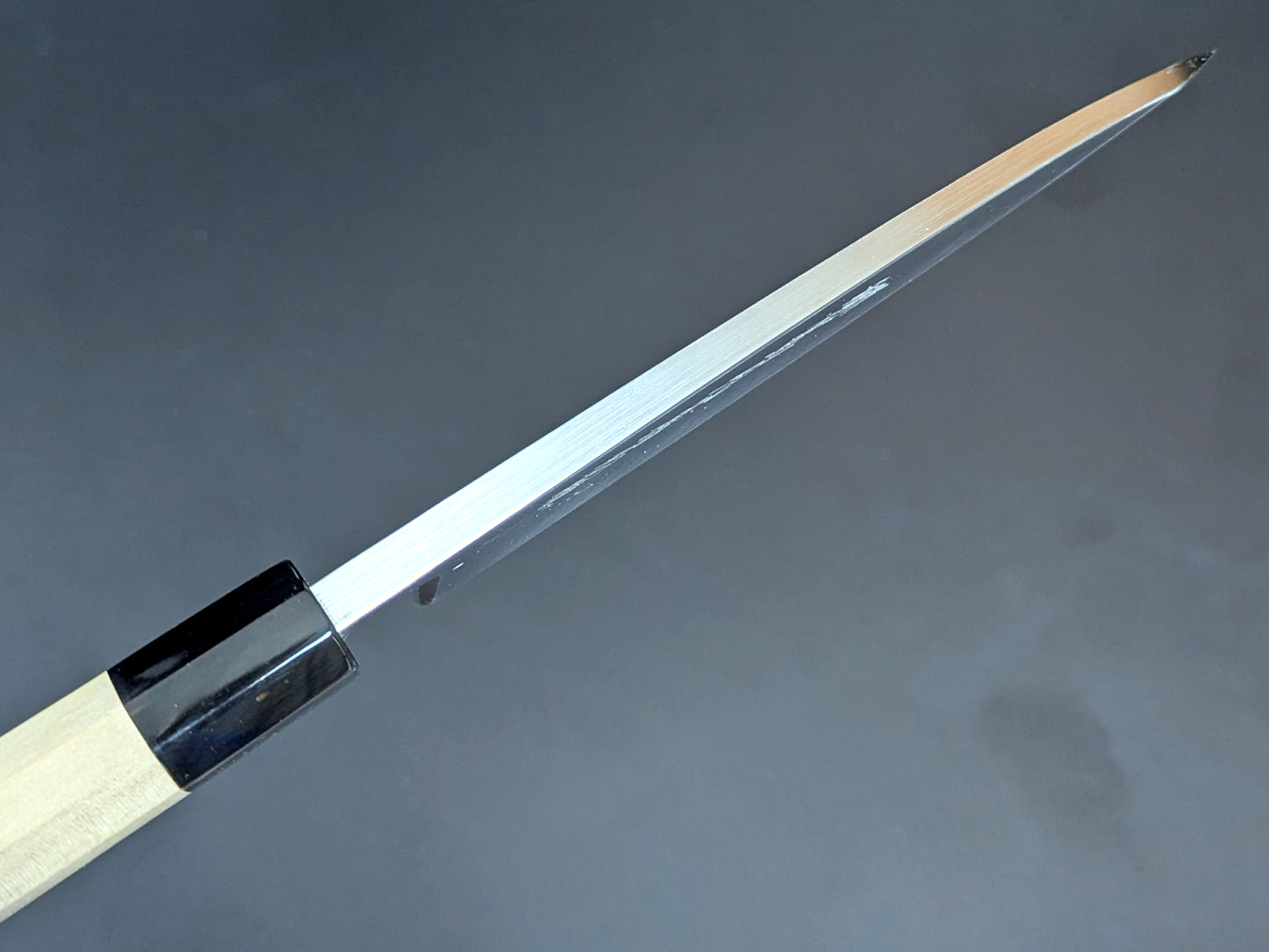 Goh Umanosuke Yoshihiro Shirogami #2 Kasumi Deba 180mm (7.1in)