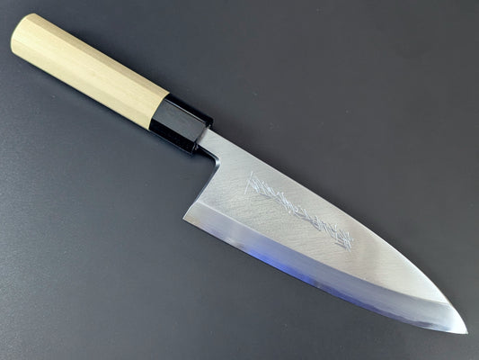 Goh Umanosuke Yoshihiro Weißer Stahl #2 Kasumi Deba 180 mm (7,1 Zoll)