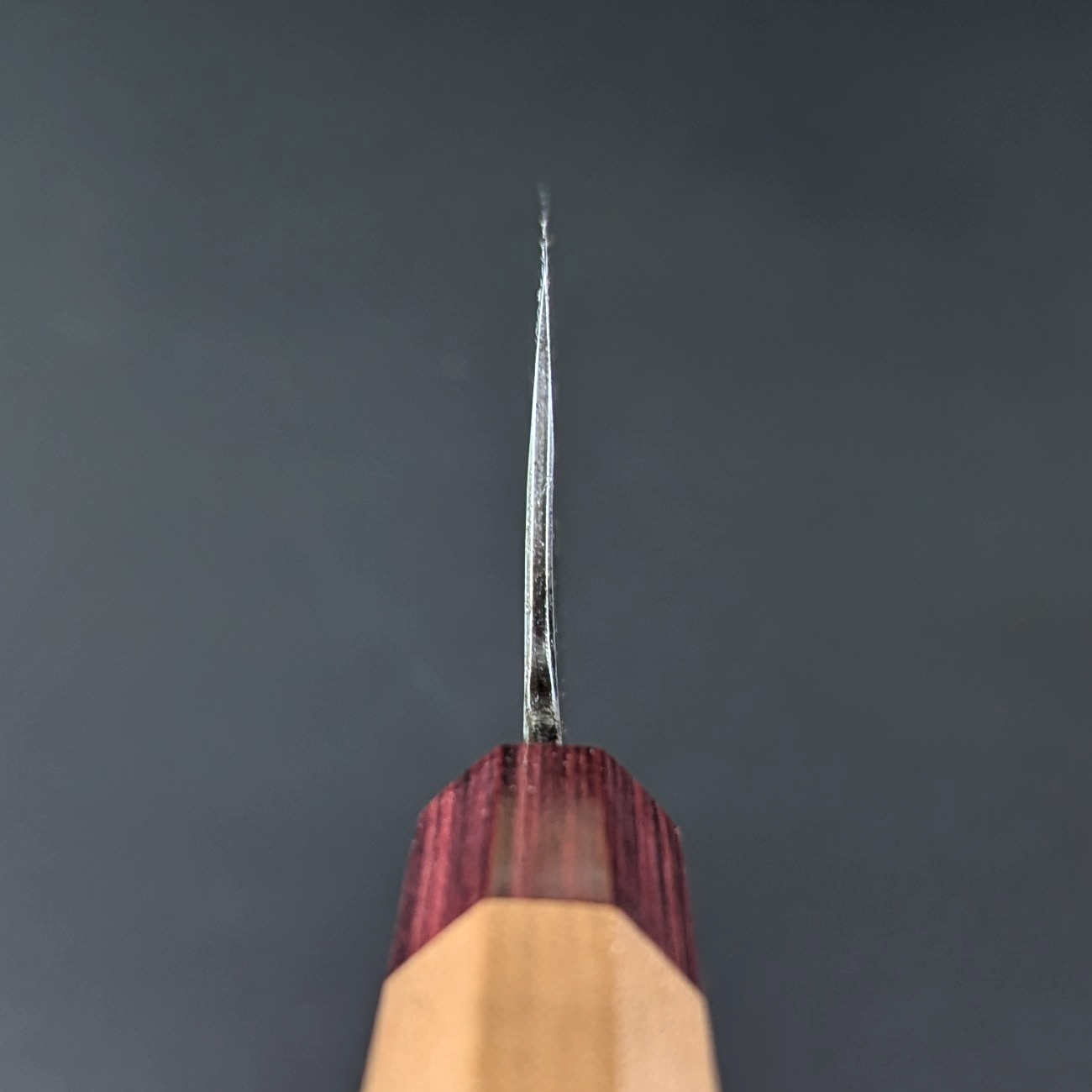 Yuuwa Aogami #2 Kurouchi Santoku 165mm (6.49in) Cherry Handle