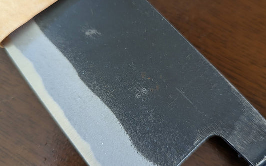 [Defekt] Ittosai Kotetsu White Steel #2 Kurouchi Nakiri 165 mm (6,5 Zoll) 