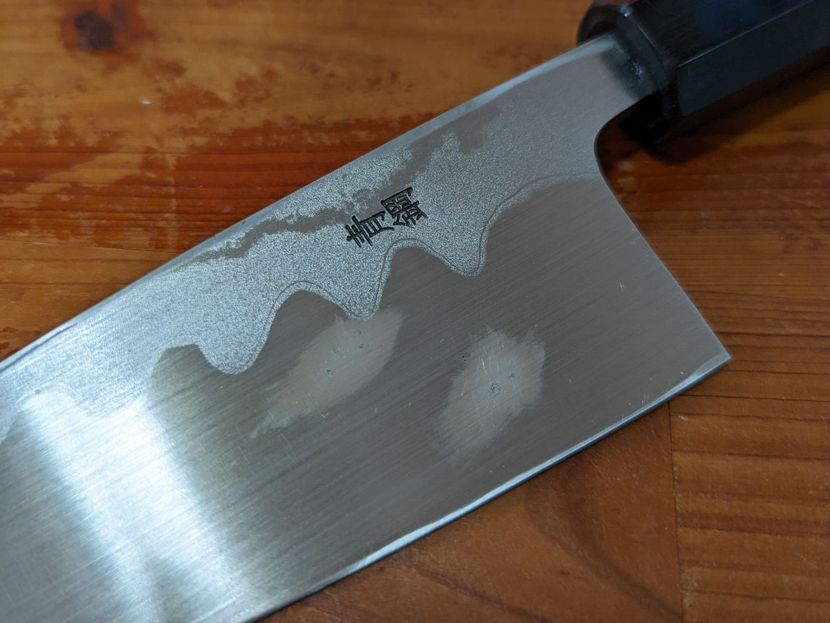 [Defective] Ittosai Kotetsu Blue Steel #2 Deba 150mm (5.9in)