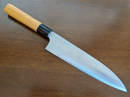Sukehira Hirata Tamahagane Santoku (Bunka) 150 mm-180 mm 
