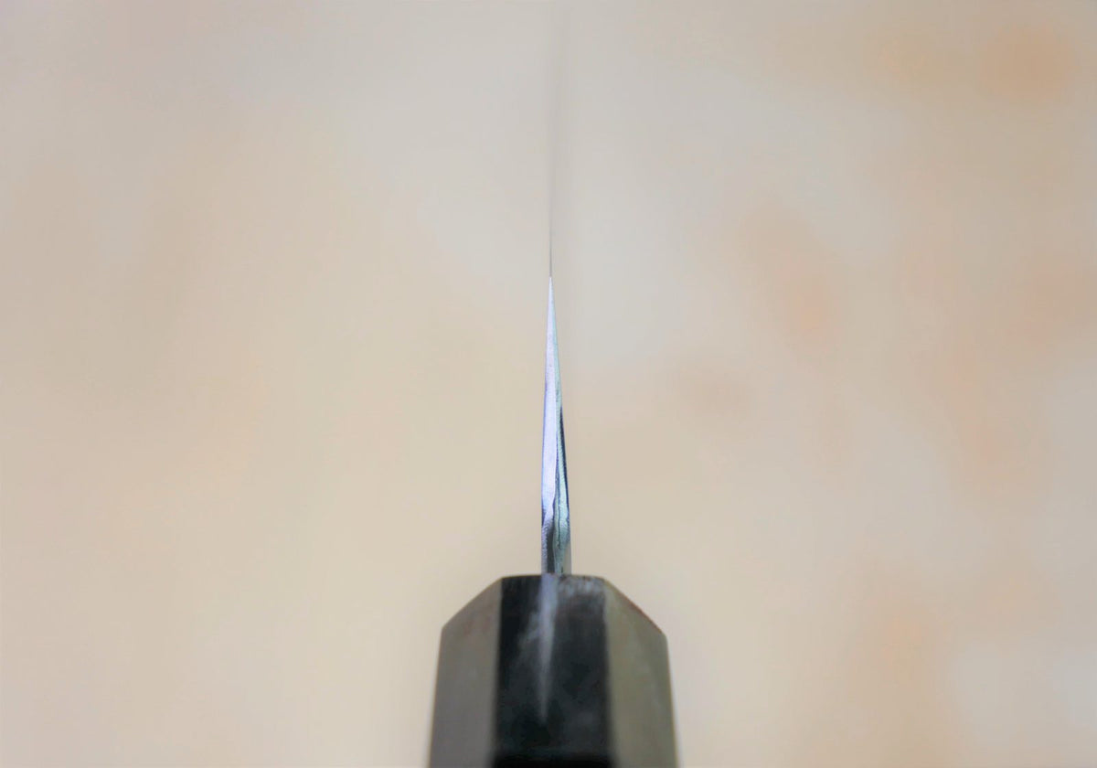 Heel of 180mm Gingami No.3 gyuto forged by Takahashikusu