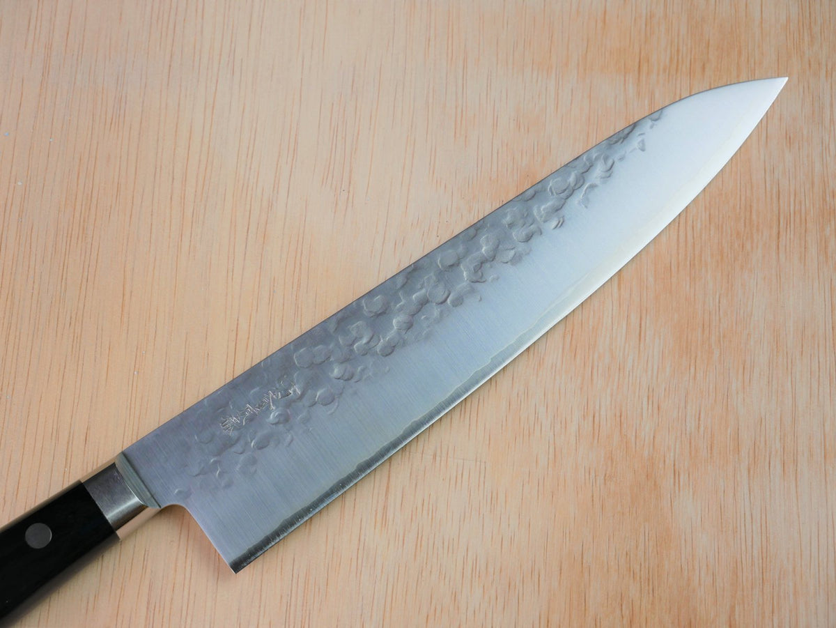 Blade of 210mm VG10 gyuto made by Takahashikusu