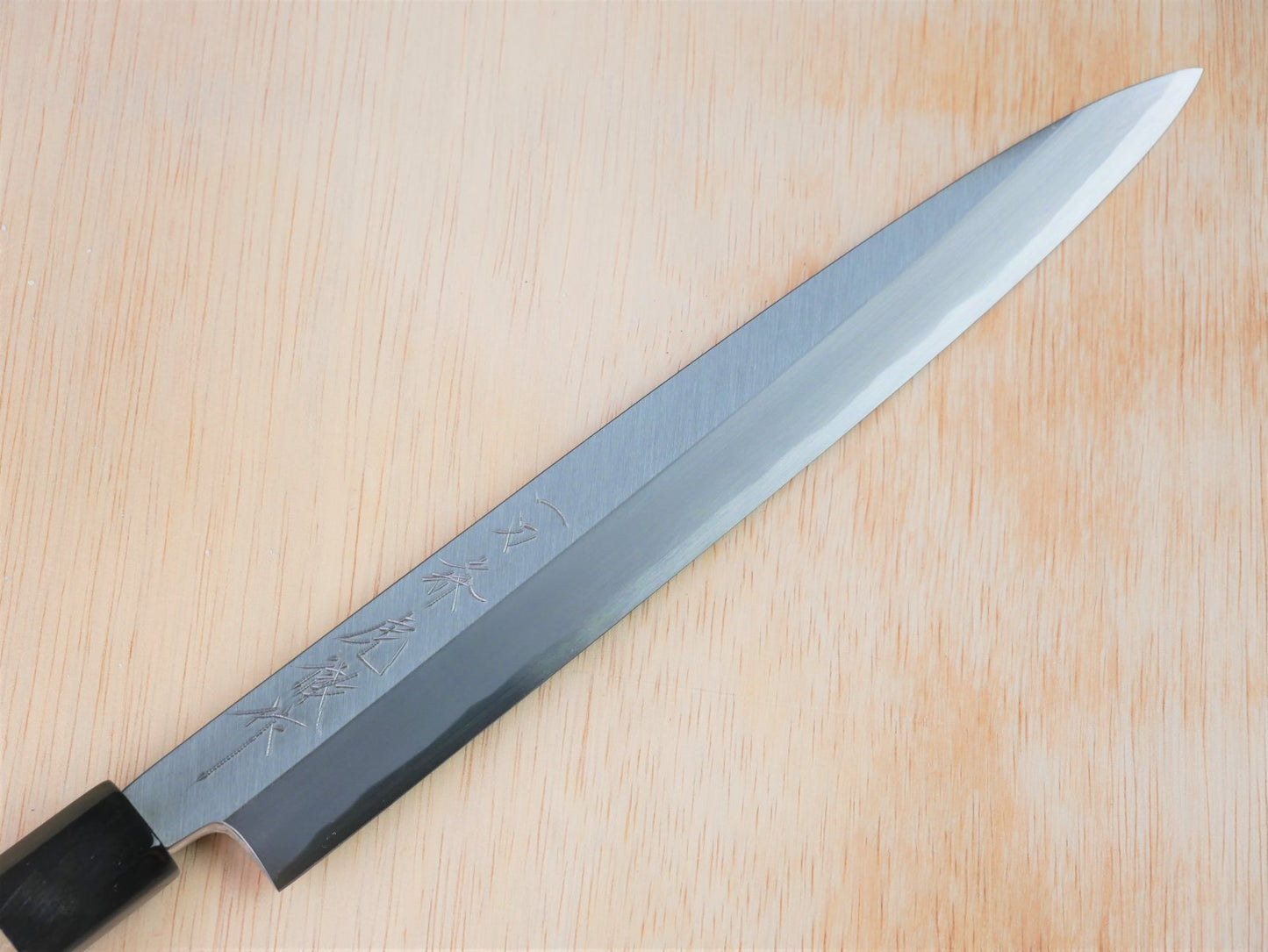 Blade of 240mm Sirogami No.3 Yanagiba made by Takahashikusu
