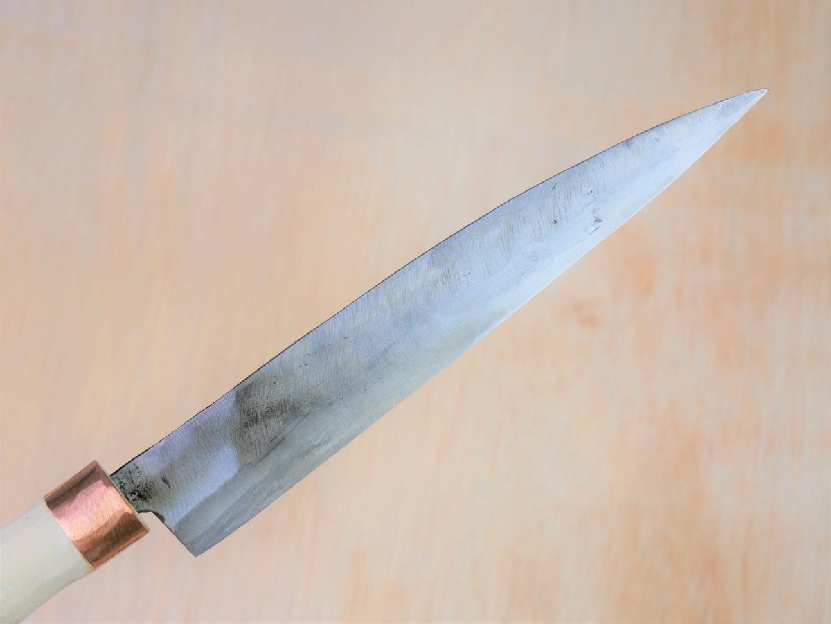 Blade of 180mm Shirogami No.3 Yanagiba made by Tsutomu Takahashi